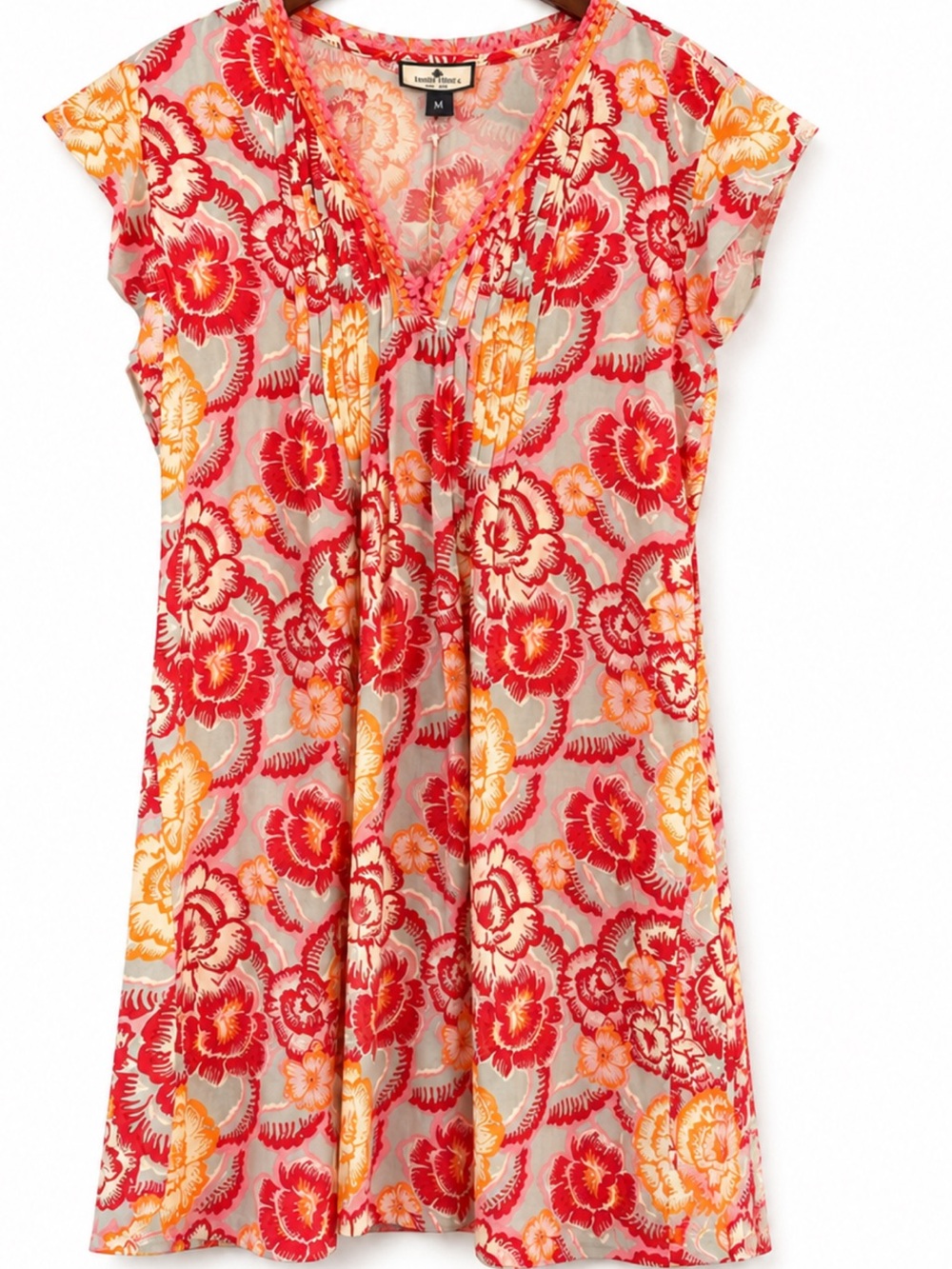 Floral V-Neck Dress